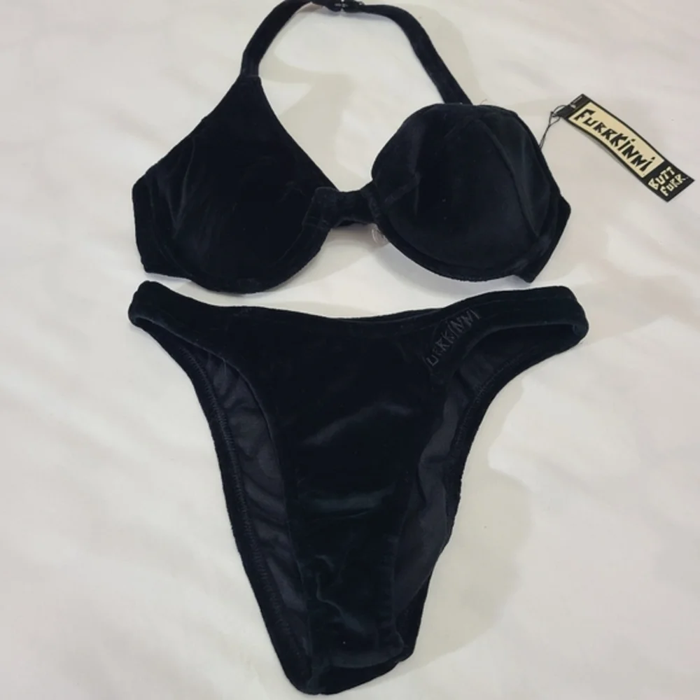 Furrkinni bikini black